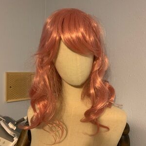 Pink Wavy Wig